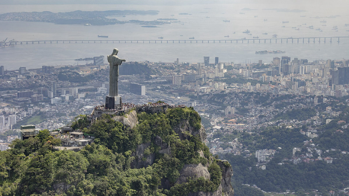 Cristo Redentor completa 95 anos nesta segunda (12) no Rio de Janeiro