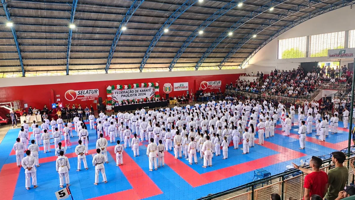 Copa Santa Adélia de Karatê reúne atletas e destaca delegação de Fernandópolis