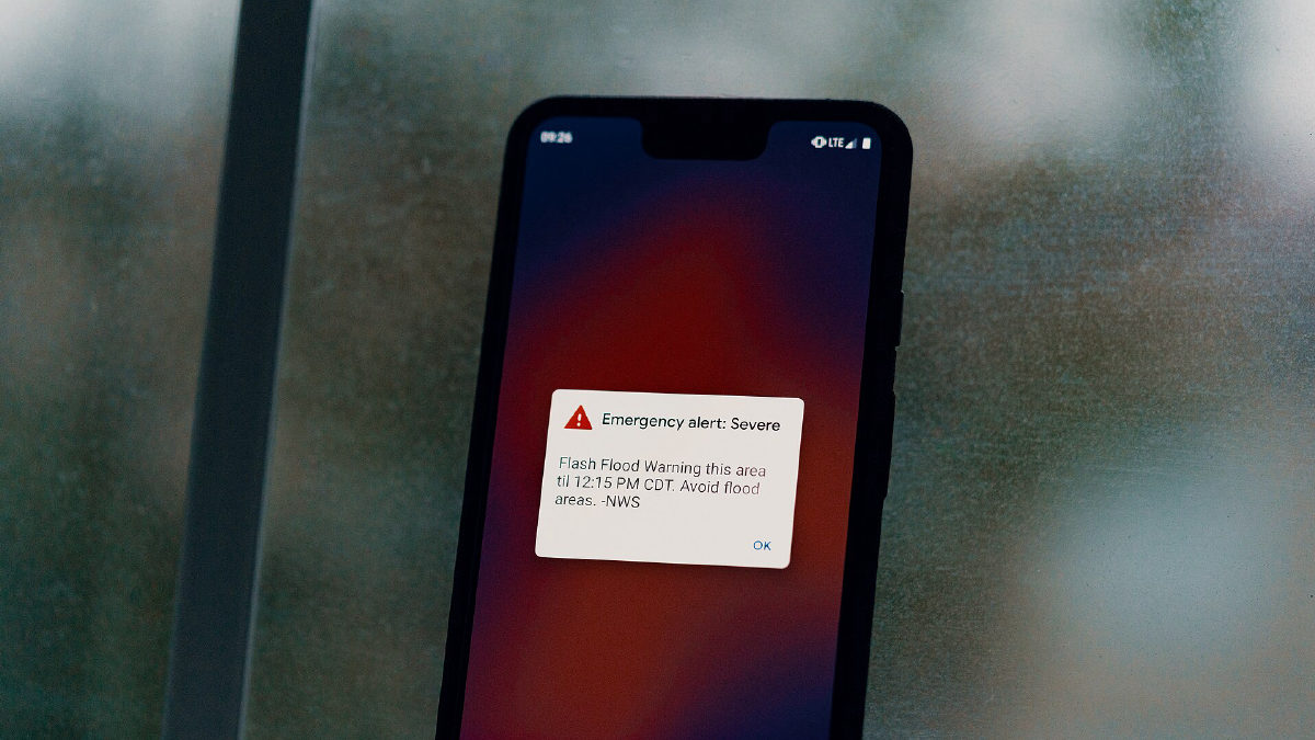Só 1,83% dos alertas de desastre por SMS no Brasil trazem informação completa