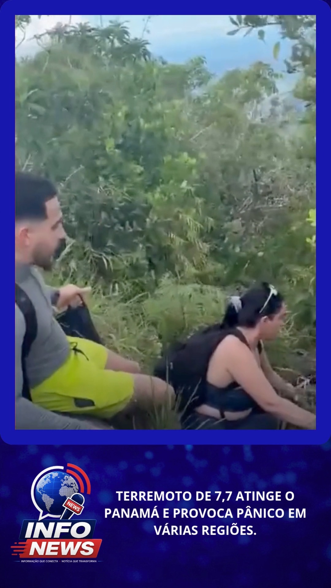 TERREMOTO DE 7,7 ATINGE O PANAMÁ E PROVOCA PÂNICO EM VÁRIAS REGIÕES