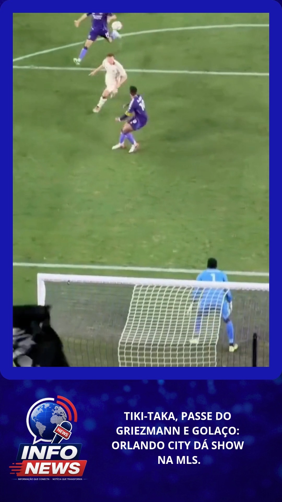 TIKI-TAKA, PASSE DO GRIEZMANN E GOLAÇO: ORLANDO CITY DÁ SHOW NA MLS